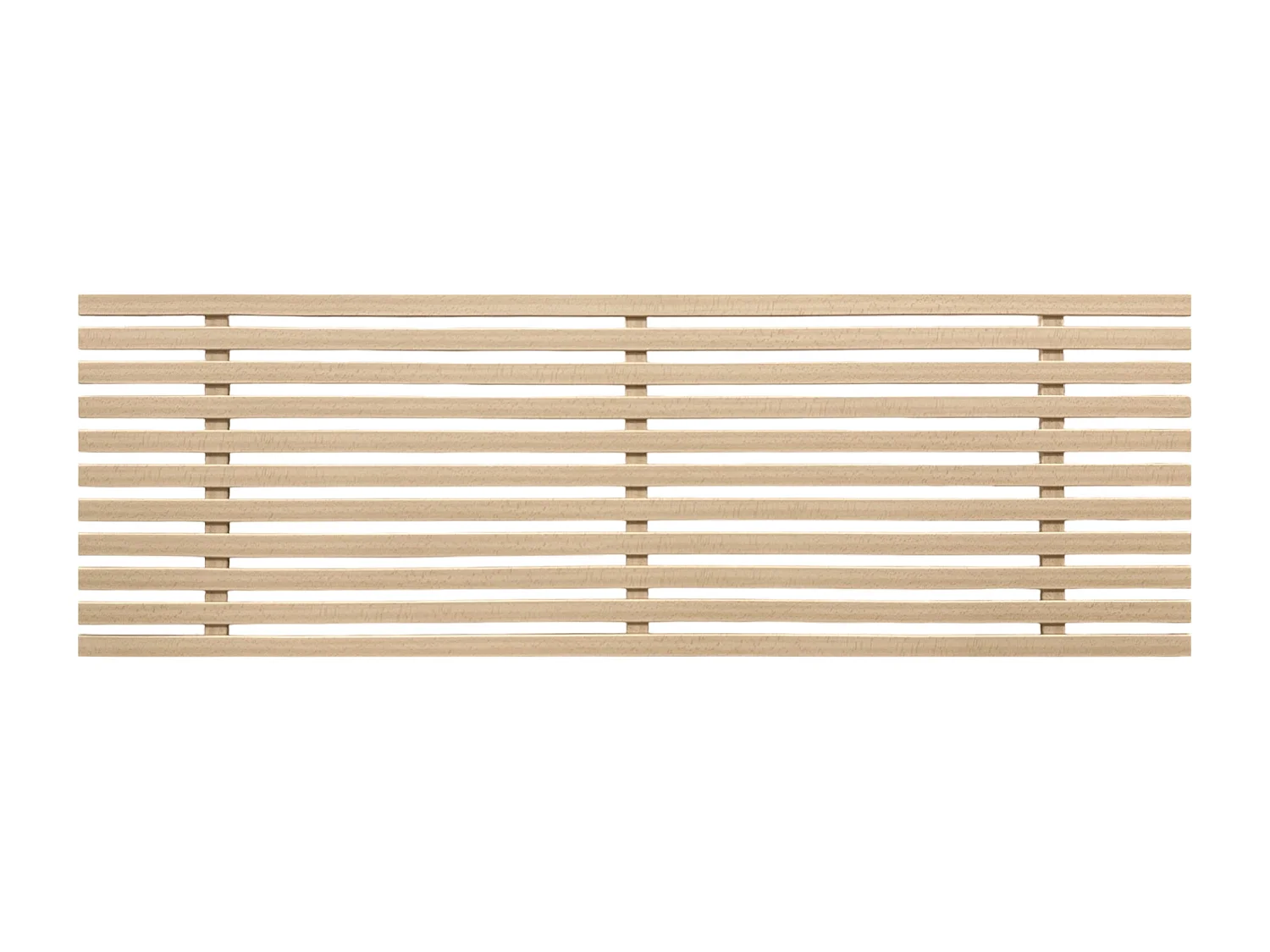 DHOME Tête de lit en bois recyclé MDF Style Japonais 145x46cm Lits 135/140 - Madera Natrural