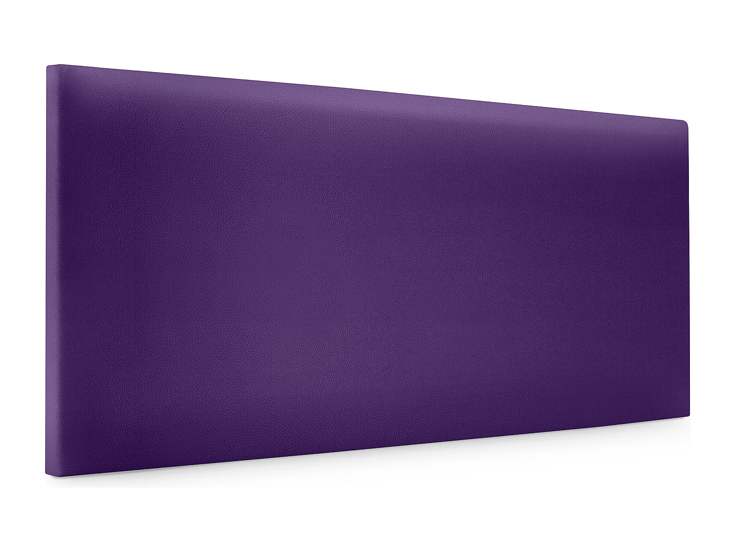 DHOME Tête de lit simili cuir lisse 95x50cm Lits 90 - Lila