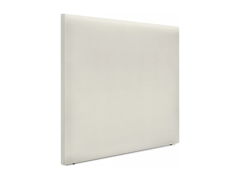 DHOME Cabecero de Polipiel Liso Hasta el Suelo 135x120cm Camas 120/135 - Blanco Hueso