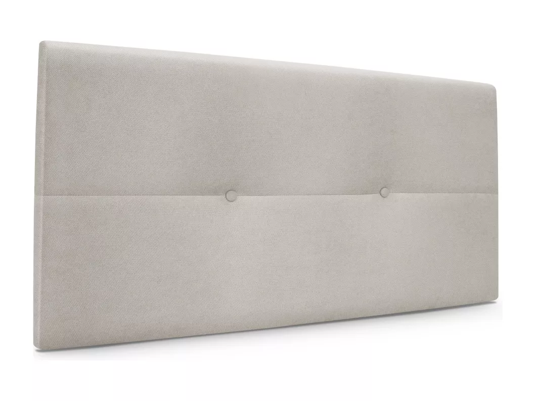 Kauf Unique DHOME Aqualine Kopfteil aus Stoff mit Knöpfen 95x50cm Betten 90 - Beige