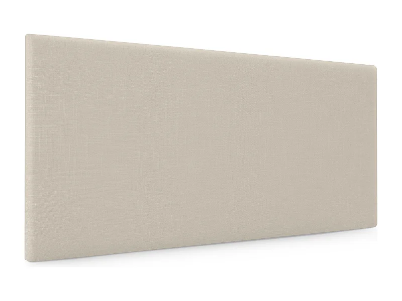 DHOME Schlichtes Kopfteil aus Naturleinen 105x50cm Betten 105 - Beige