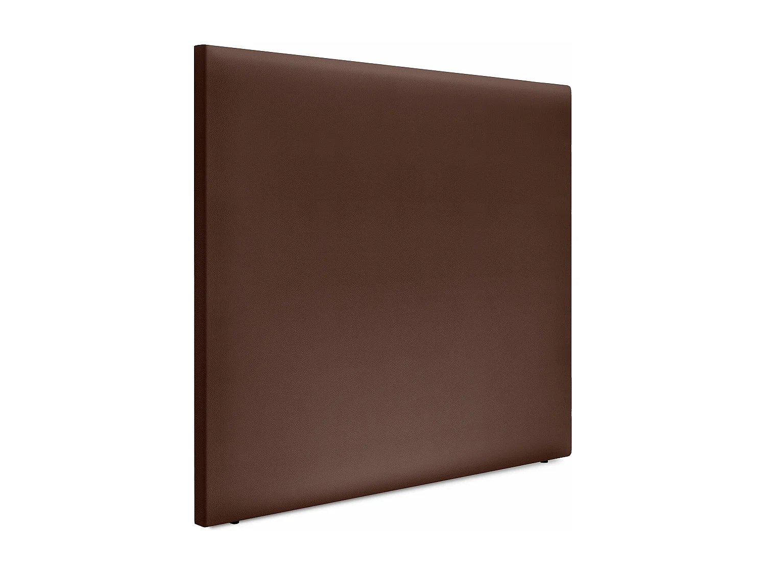 DHOME Cabeceira de  Couro sintético Liso Até o chão 150x120cm Camas 150 - Chocolate