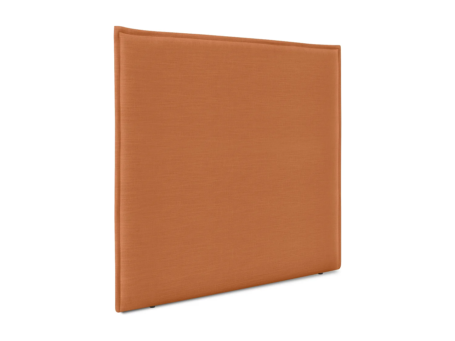 DHOME Cabeceira de  Linho Natural Liso com Acabamento Até o chão 135x120cm Camas 120/135 - Laranja