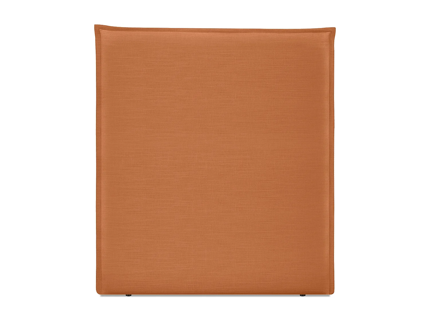 DHOME Cabeceira de  Linho Natural Liso com Acabamento Até o chão 105x120cm Camas 105 - Laranja