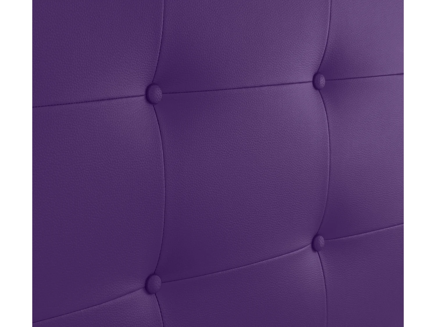 DHOME Cabeceira de  Couro sintético Capitoné Até o chão 150x120cm Camas 150 - Lilás