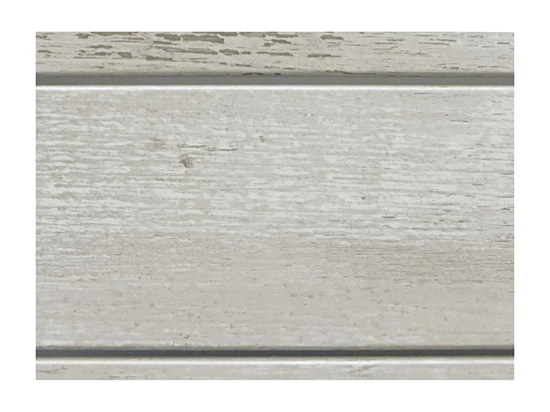 DHOME Tête de lit en bois recyclé DM Style Palette Horizontale 110x46cm Lits 105 - Arctique