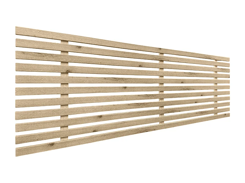 DHOME Recyceltes Holz-Kopfteil MDF Japanischer Stil 160x46cm Betten 150/160 - Kambrisches Holz