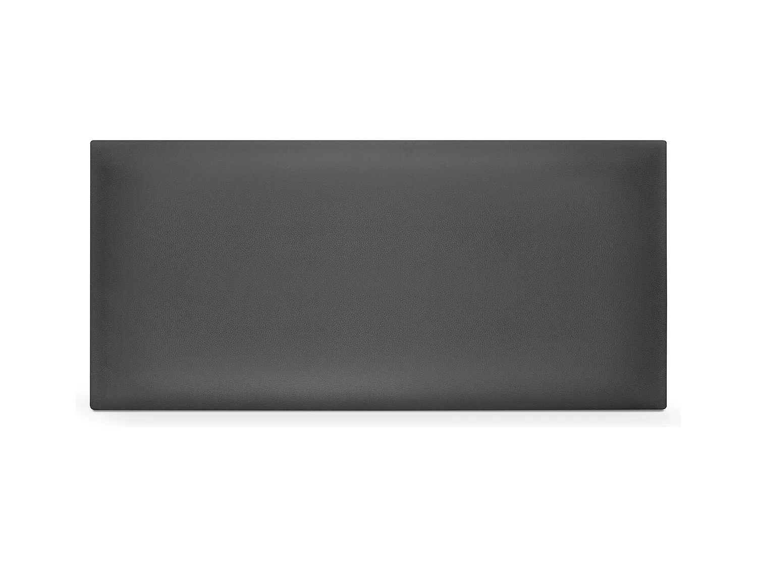 DHOME Tête de lit simili cuir lisse 90x50cm Lits 80/90 - Gris
