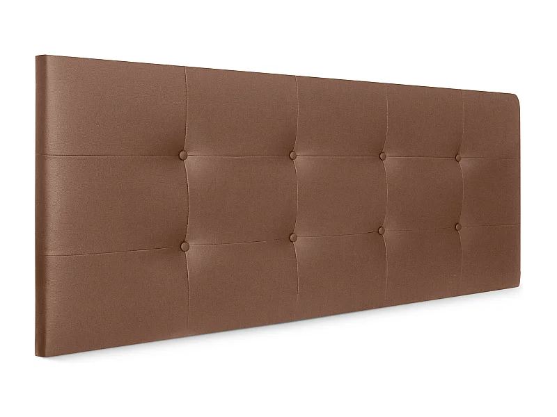 DHOME Tête de lit en Similicuir Capitonné 160x60cm Lits 150/160 - Argile