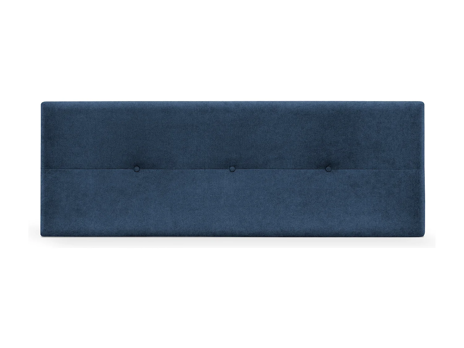 DHOME Cabeceira de  Tecido AquaLinho com Botões 160x50cm Camas 150/160 - Azul
