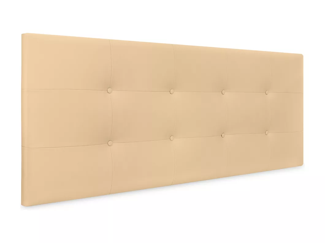 Kauf Unique DHOME getuftetes Kopfteil aus Kunstleder, 150 x 60 cm, Betten 150 – Vanille