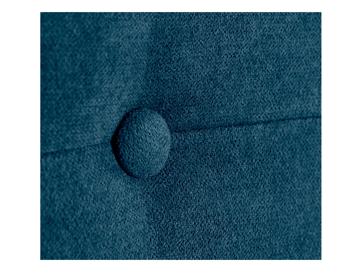 DHOME Tête de lit en tissu Aqualine avec Boutons 145x105cm avec pieds Lits 135/140 - Bleu