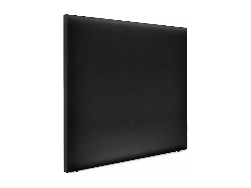 DHOME Cabeceira de  Couro sintético Liso Até o chão 135x120cm Camas 120/135 - Preto