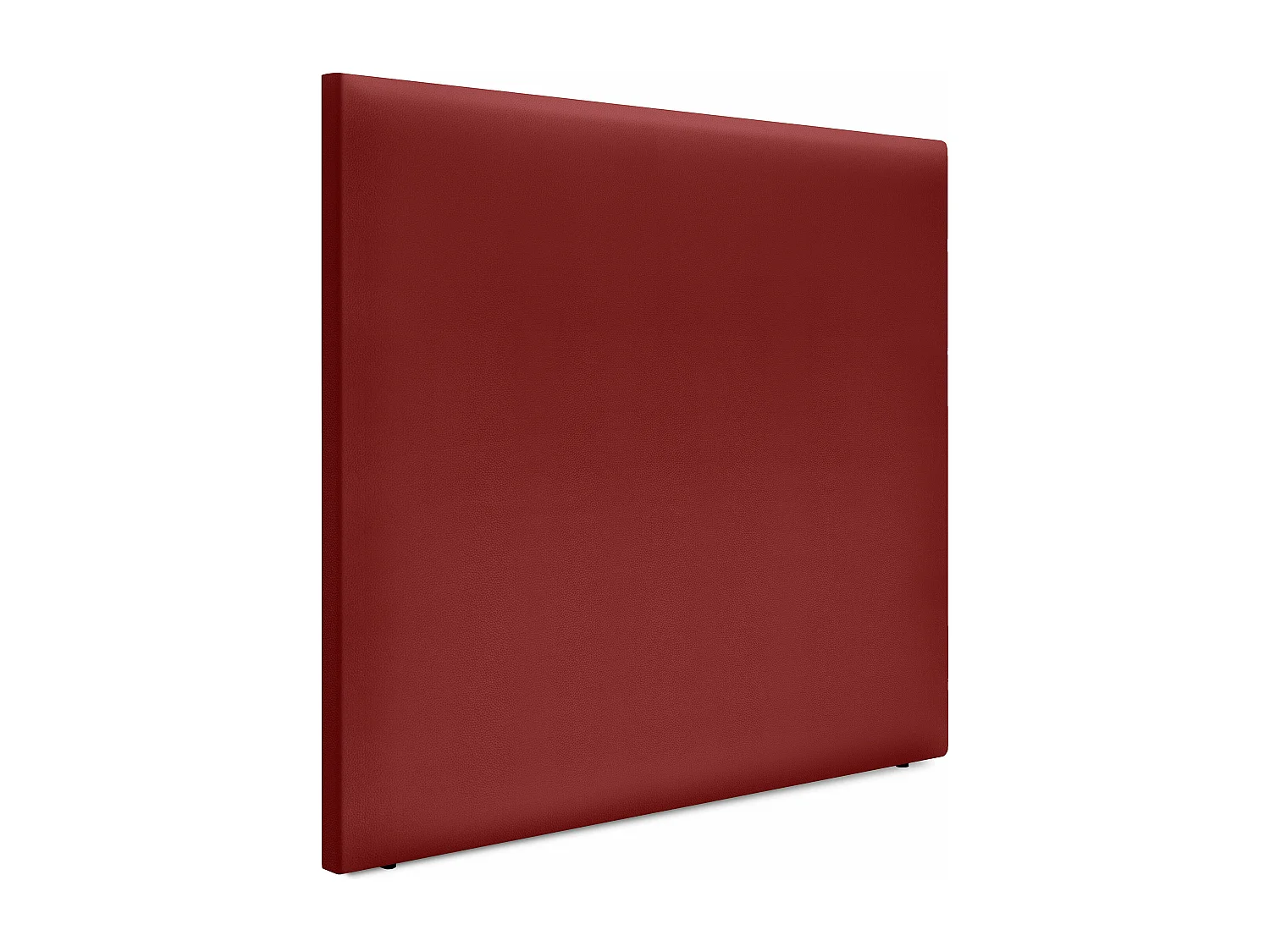 DHOME Cabeceira de  Couro sintético Liso Até o chão 135x120cm Camas 120/135 - Vermelho