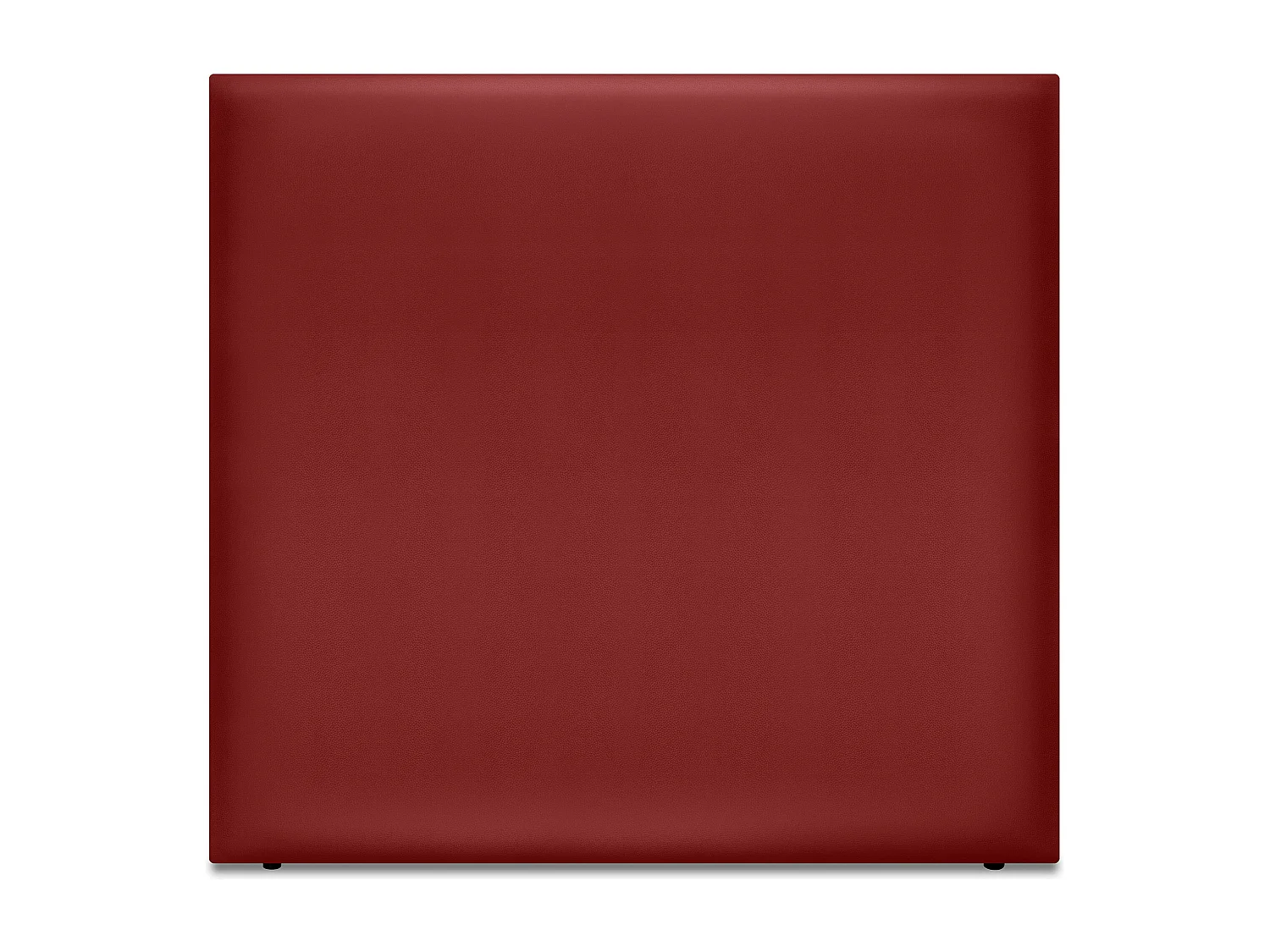 DHOME Cabeceira de  Couro sintético Liso Até o chão 135x120cm Camas 120/135 - Vermelho