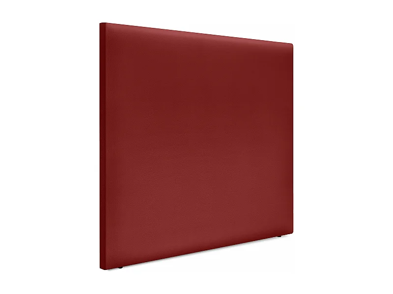 DHOME Cabeceira de  Couro sintético Liso Até o chão 135x120cm Camas 120/135 - Vermelho