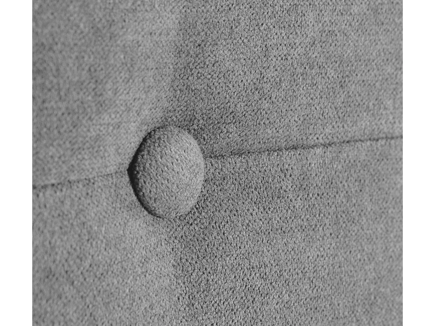 DHOME Tête de lit en tissu Aqualine avec Boutons 150x105cm avec pieds Lits 150 - Gris