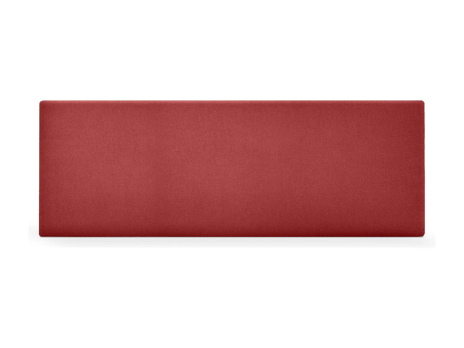 DHOME Cabeceira de  Tecido AquaLinho Liso 135x50cm Camas 120/135 - Vermelho