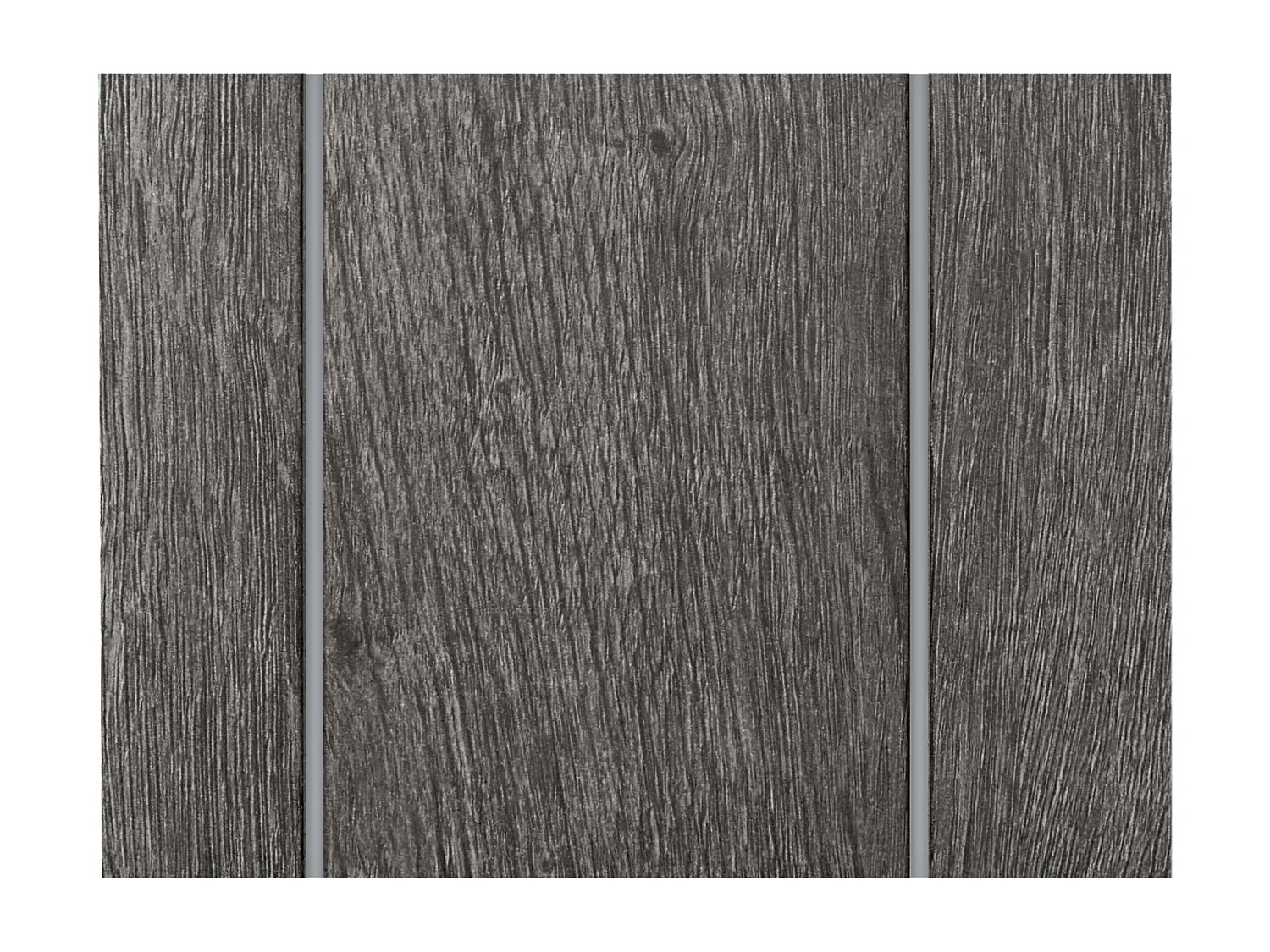 DHOME Recyceltes Holz-Kopfteil MDF Vertikale Palettenform 110x46 Betten 105 - Eschenholz