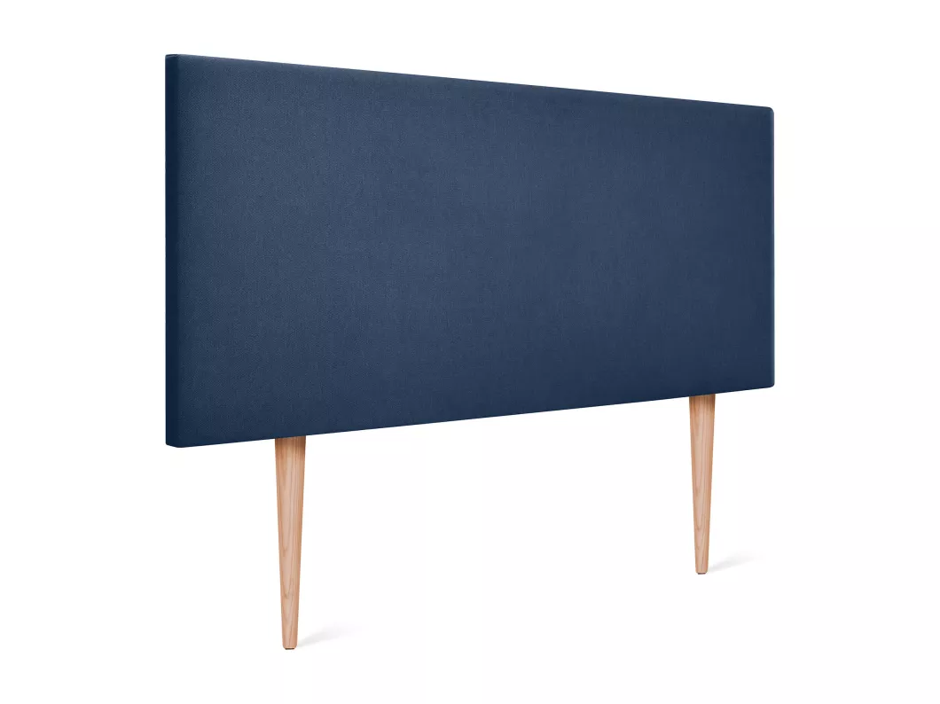 Kauf Unique DHOME Stoff-Kopfteil Aqualine Glatt 90x105cm Mit Beinen Betten 80/90 - Blau