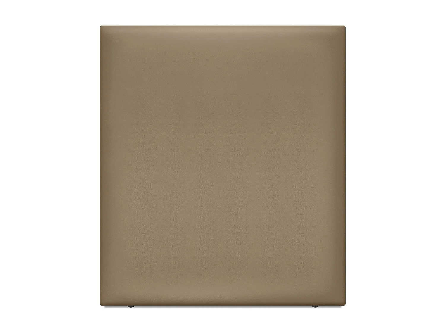 DHOME Cabeceira de  Couro sintético Liso Até o chão 105x120cm Camas 105 - Castanho claro