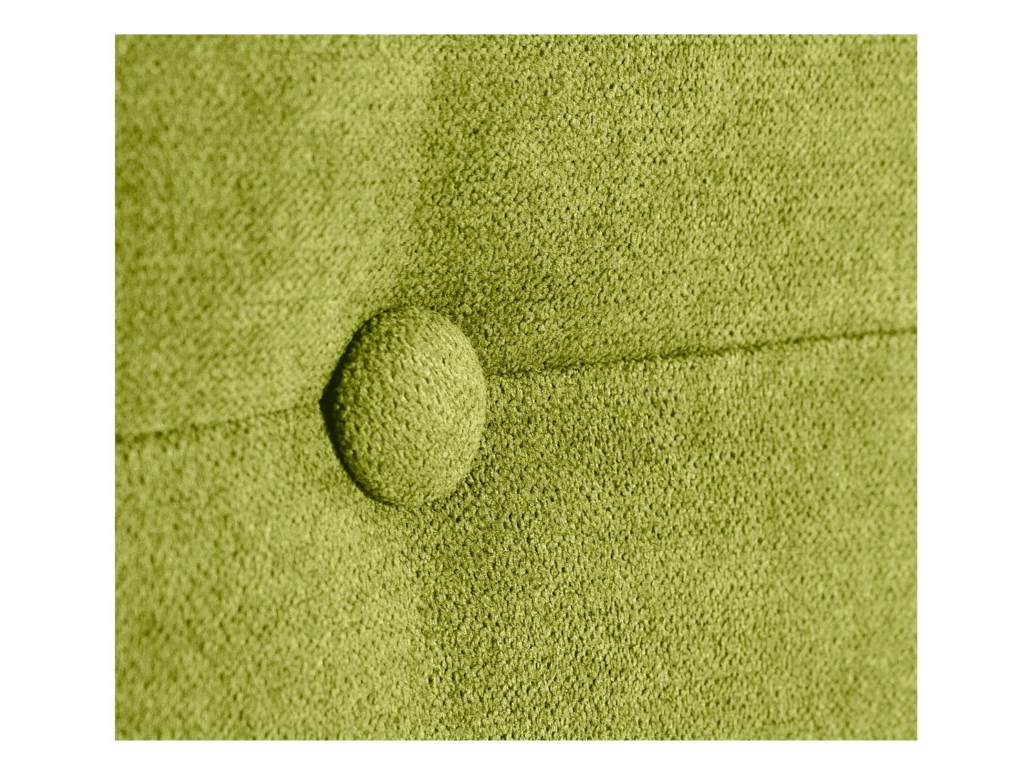 DHOME Tête de lit en tissu Aqualine avec Boutons 135x105cm avec pieds Lits 120/135 - Pistache