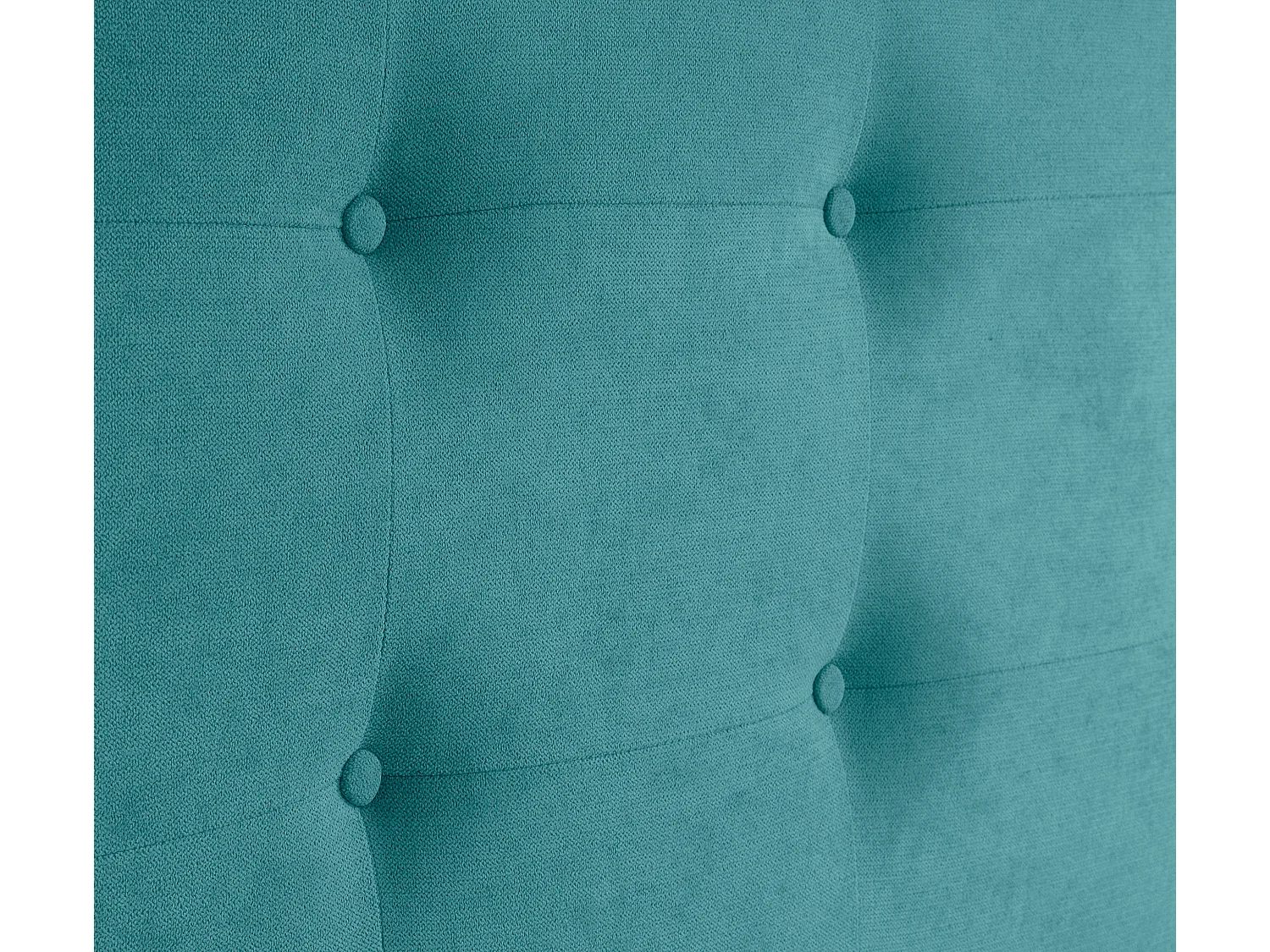 DHOME Tête de lit en tissu Aqualine Capitoné 160x115cm avec pieds Lits 150/160 - Turquoise