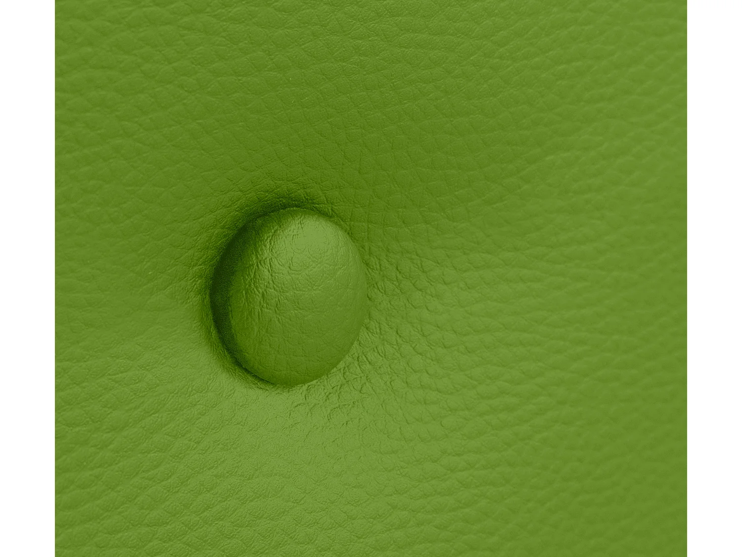 DHOME Tête de lit simili cuir lisse avec Boutons 145x50cm Lits 135/140 - Vert