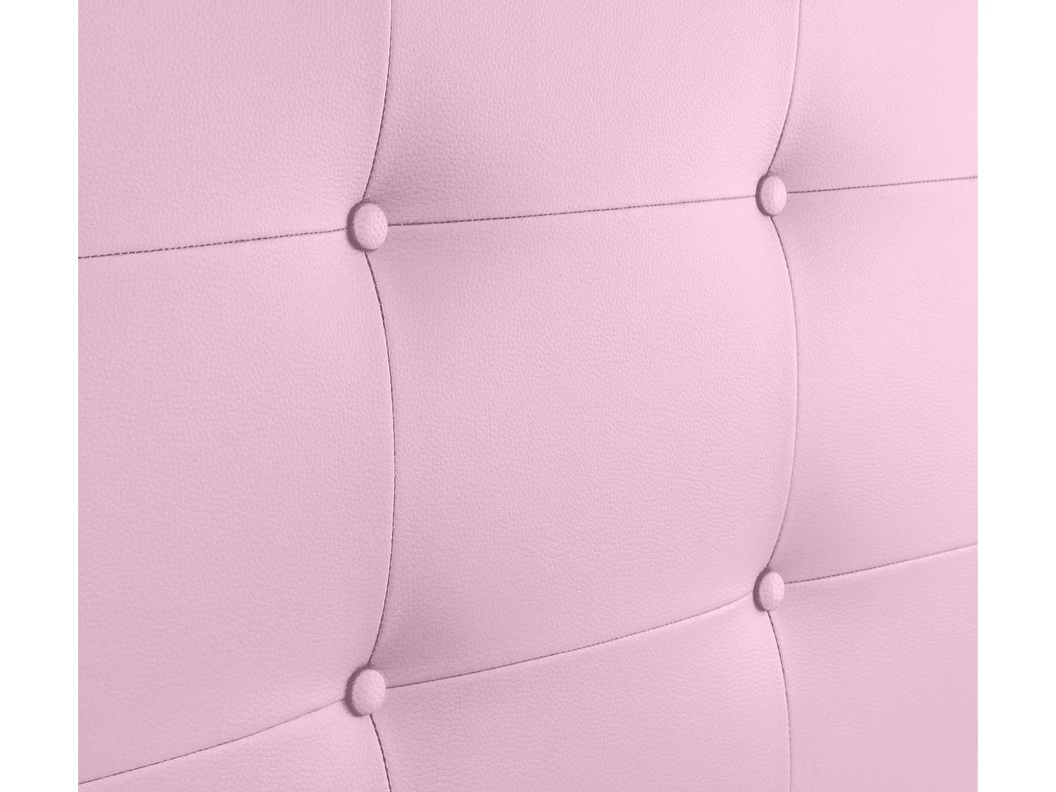 DHOME getuftetes Kunstleder-Kopfteil 160 x 60 cm für 150/160 Betten – Rosa