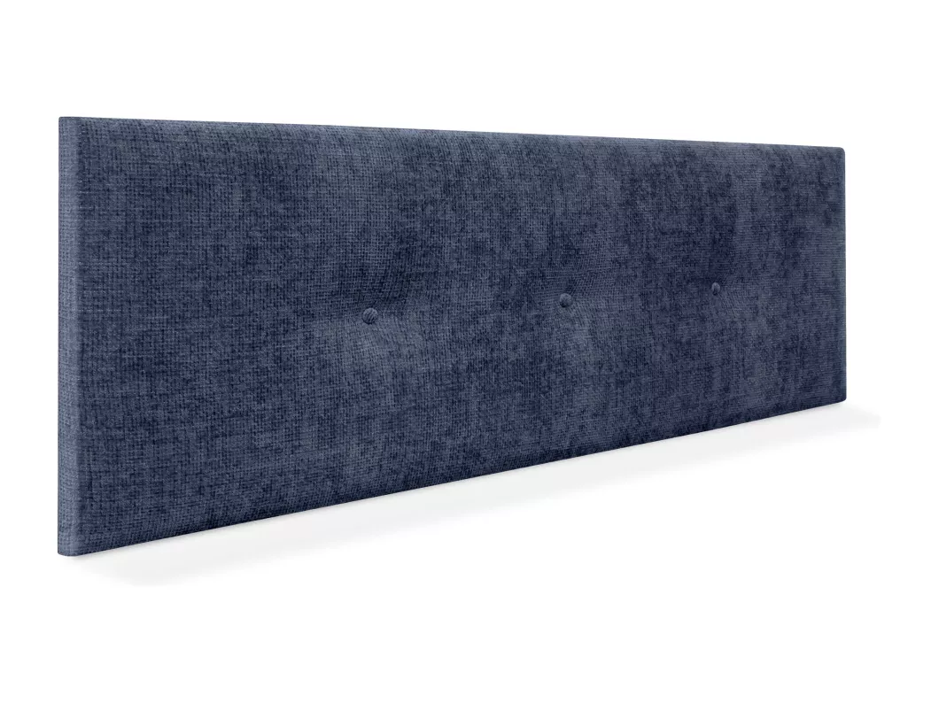 Kauf Unique DHOME Kopfteil aus Naturwolle mit Knöpfen 150x50cm Betten 150 - Blau