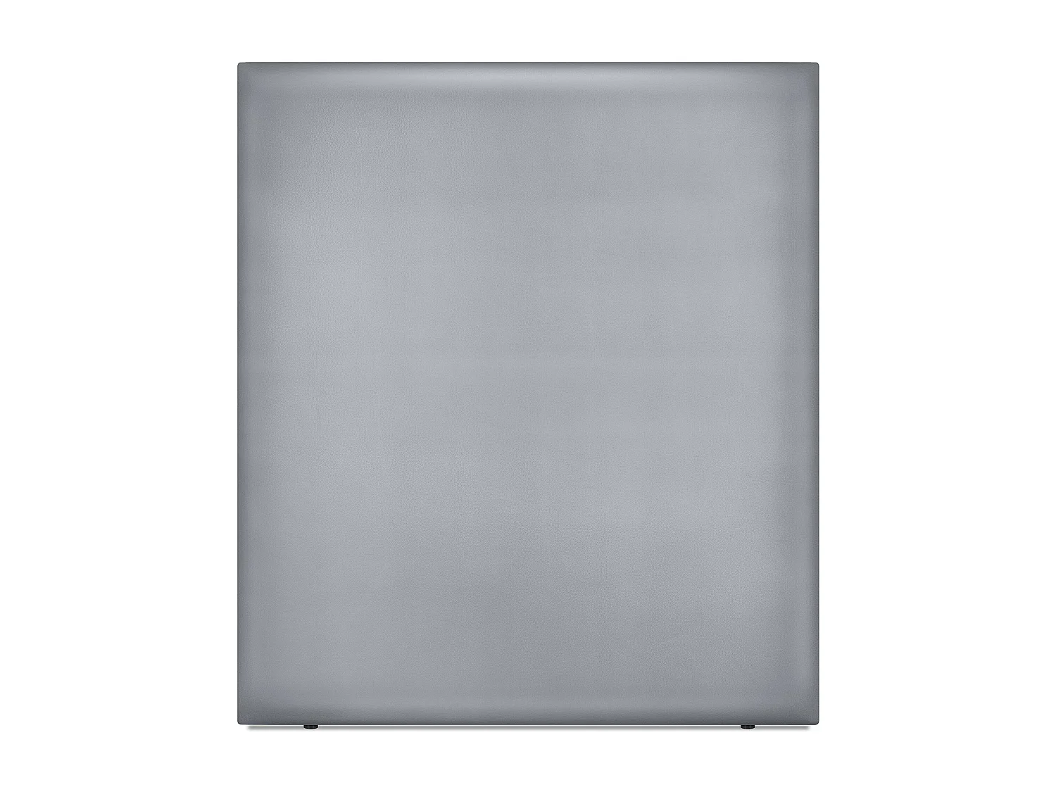 DHOME Cabeceira de  Couro sintético Liso Até o chão 90x120cm Camas 80/90 - Prata