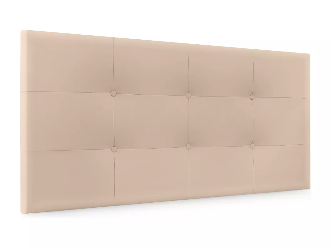 Kauf Unique DHOME getuftetes Kunstleder-Kopfteil 90 x 60 cm für 80/90 Betten – Beige