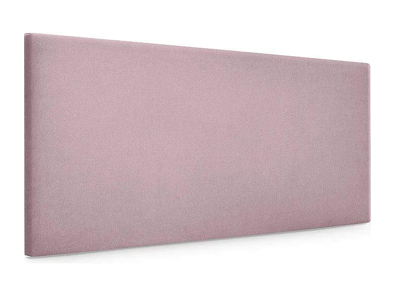 DHOME Stoff-Kopfteil Aqualine Glatt 105x50cm Betten 105 - Lachs