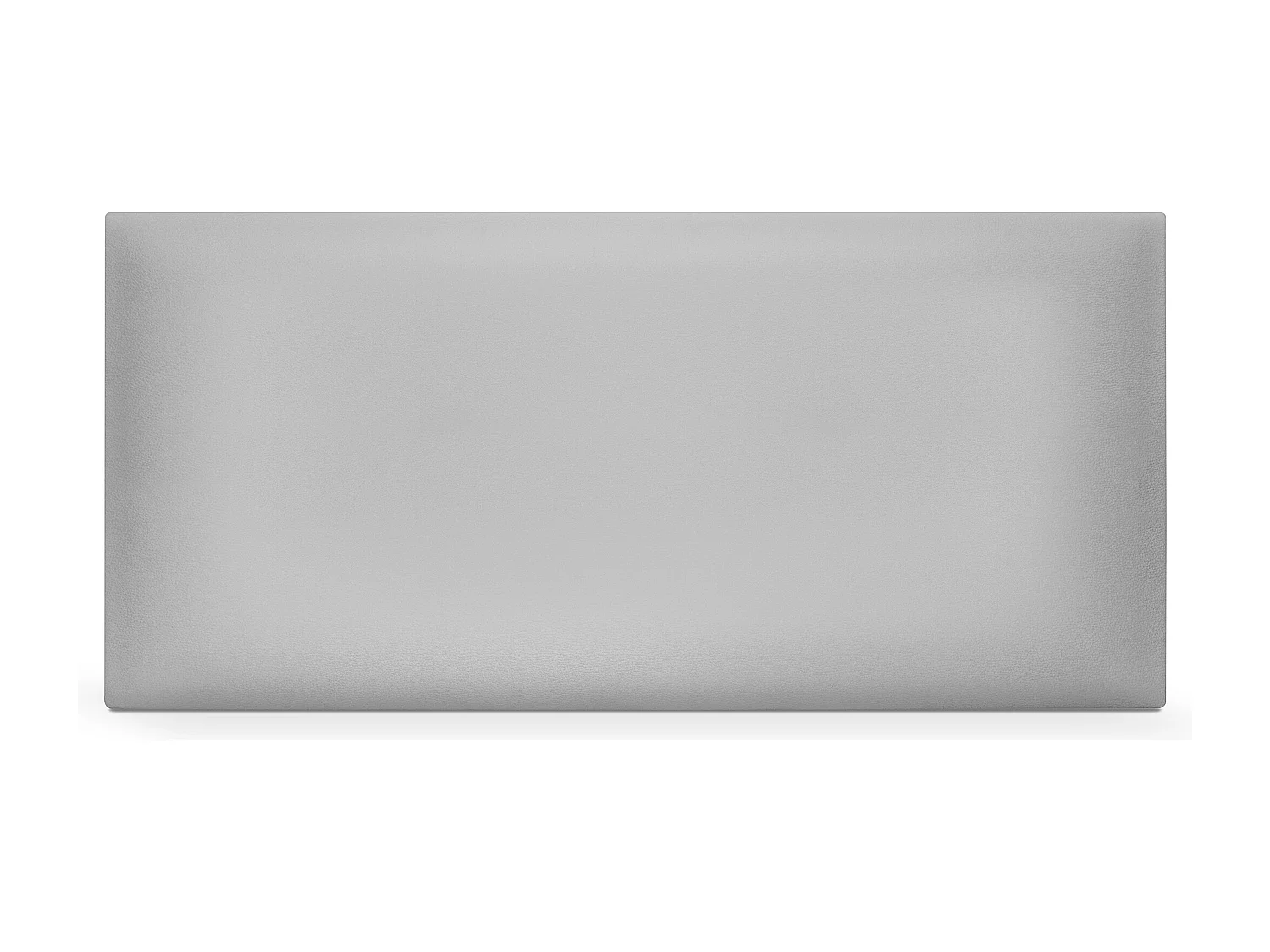 DHOME Tête de lit simili cuir lisse 110x50cm Lits 105 - Gris clair