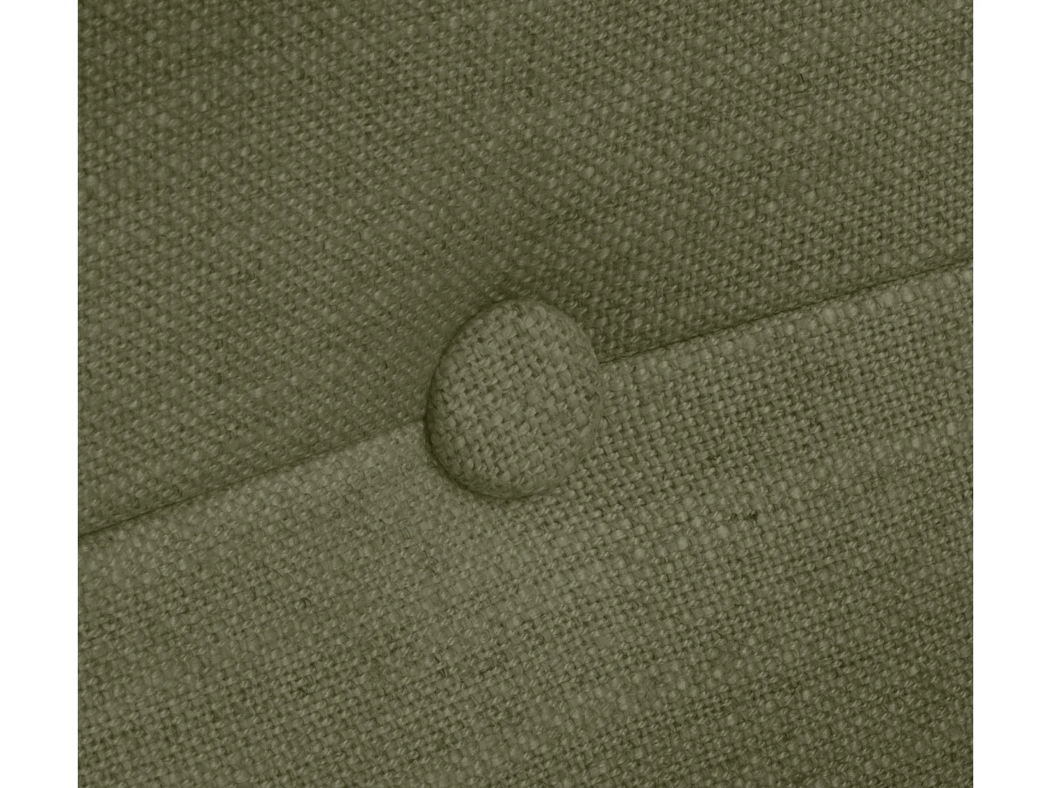 DHOME Natuurlijk linnen hoofdeinde met knopen 160x50cm bedden 150/160 - Groente