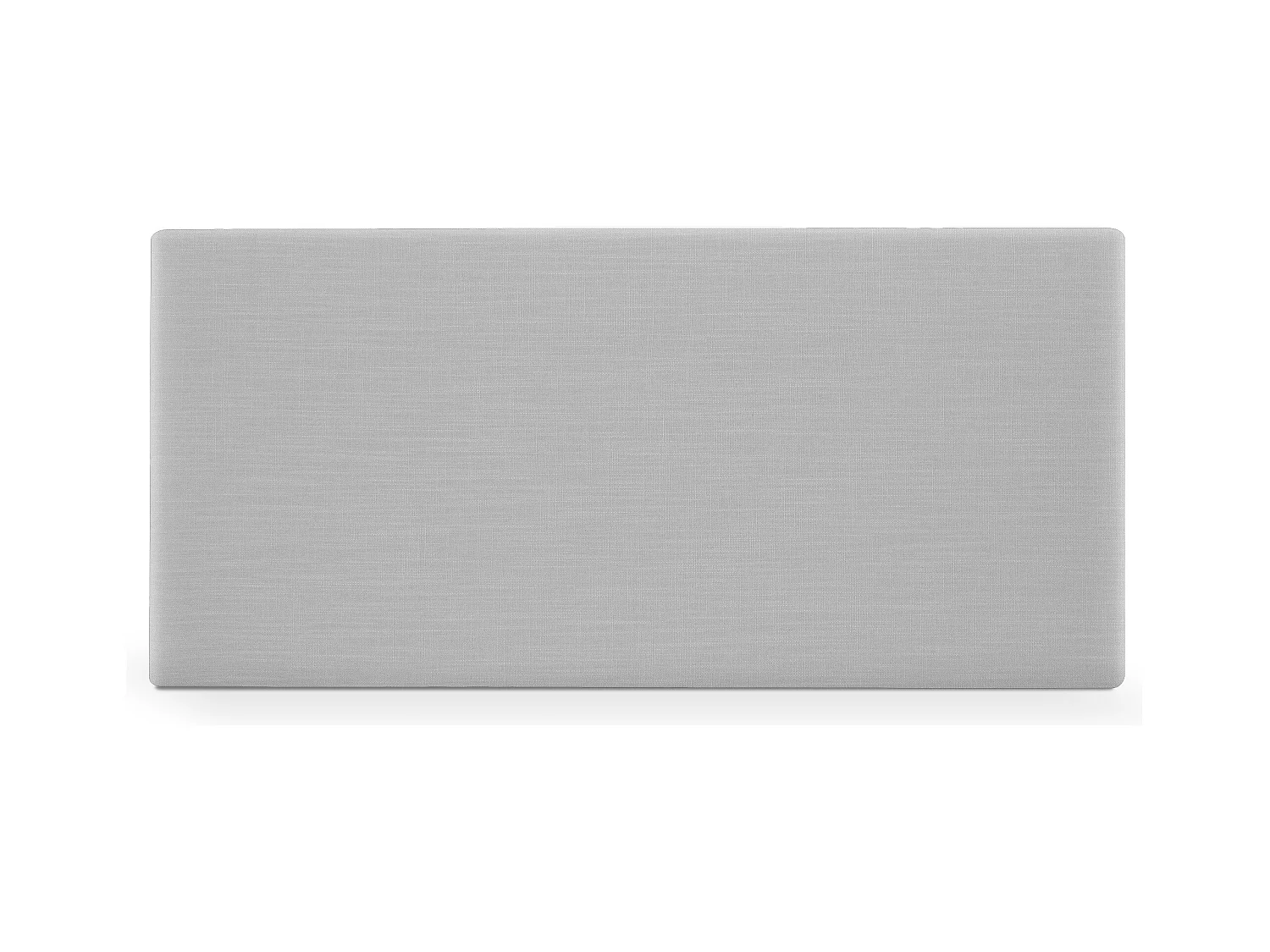 DHOME Tête de lit en lin naturel lisse 105x50cm Lits 105 - Gris clair