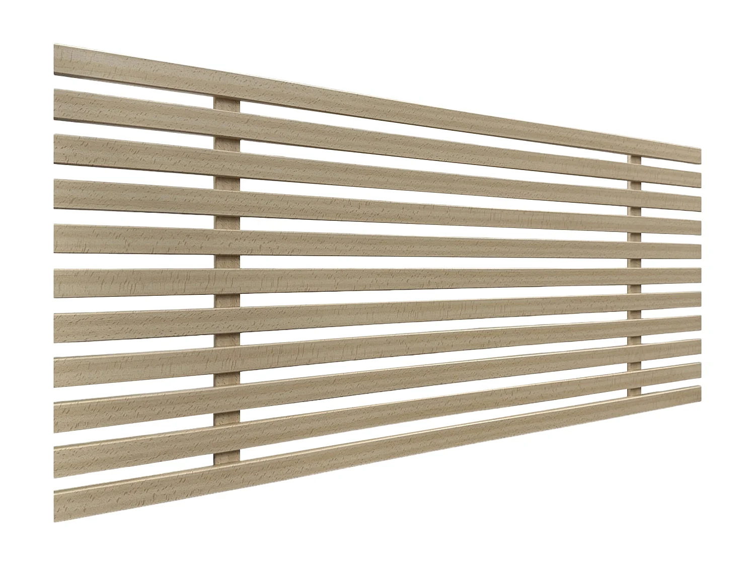 DHOME Tête de lit en bois recyclé DM Style Japonais 110x46cm Lits 105 - Bois Naturel