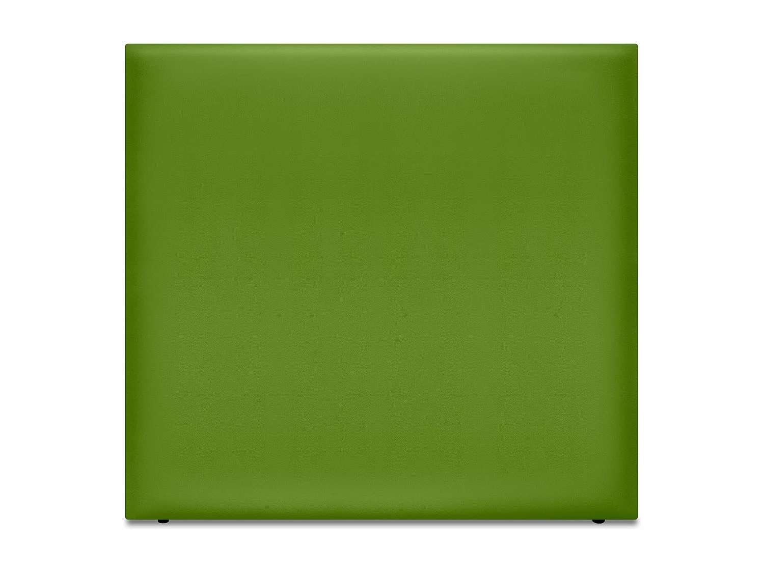 DHOME Cabeceira de  Couro sintético Liso Até o chão 150x120cm Camas 150 - Verde