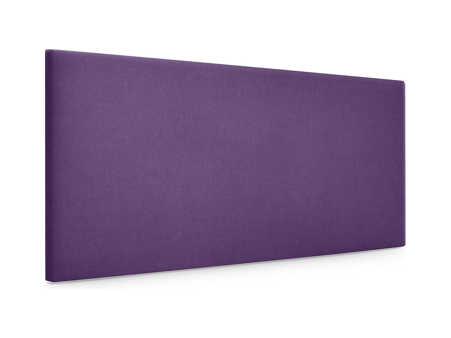 DHOME Tête de lit en tissu Aqualine lisse 110x50cm Lits 105 - Lila