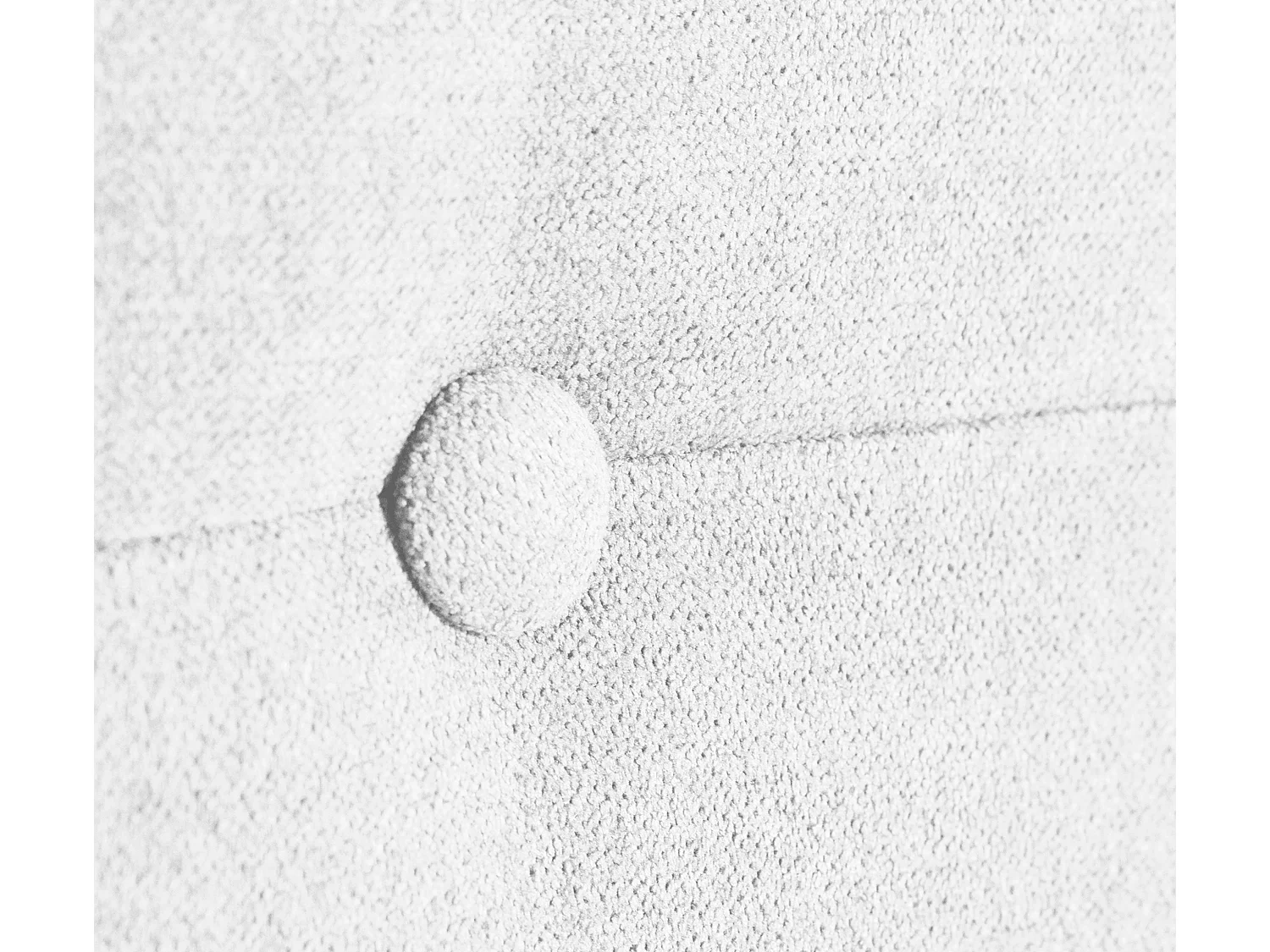 DHOME Tête de lit en tissu Aqualine avec Boutons 160x50cm Lits 150/160 - Blanc