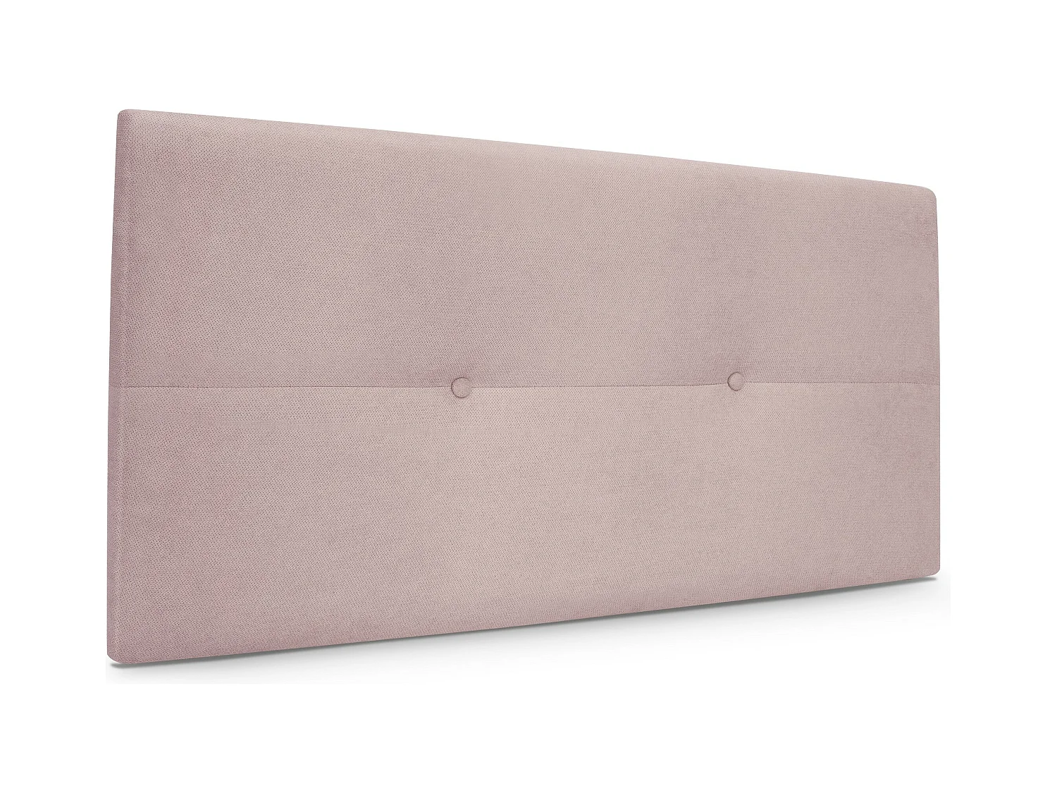 DHOME Tête de lit en tissu Aqualine avec Boutons 105x50cm Lits 105 - Saumon