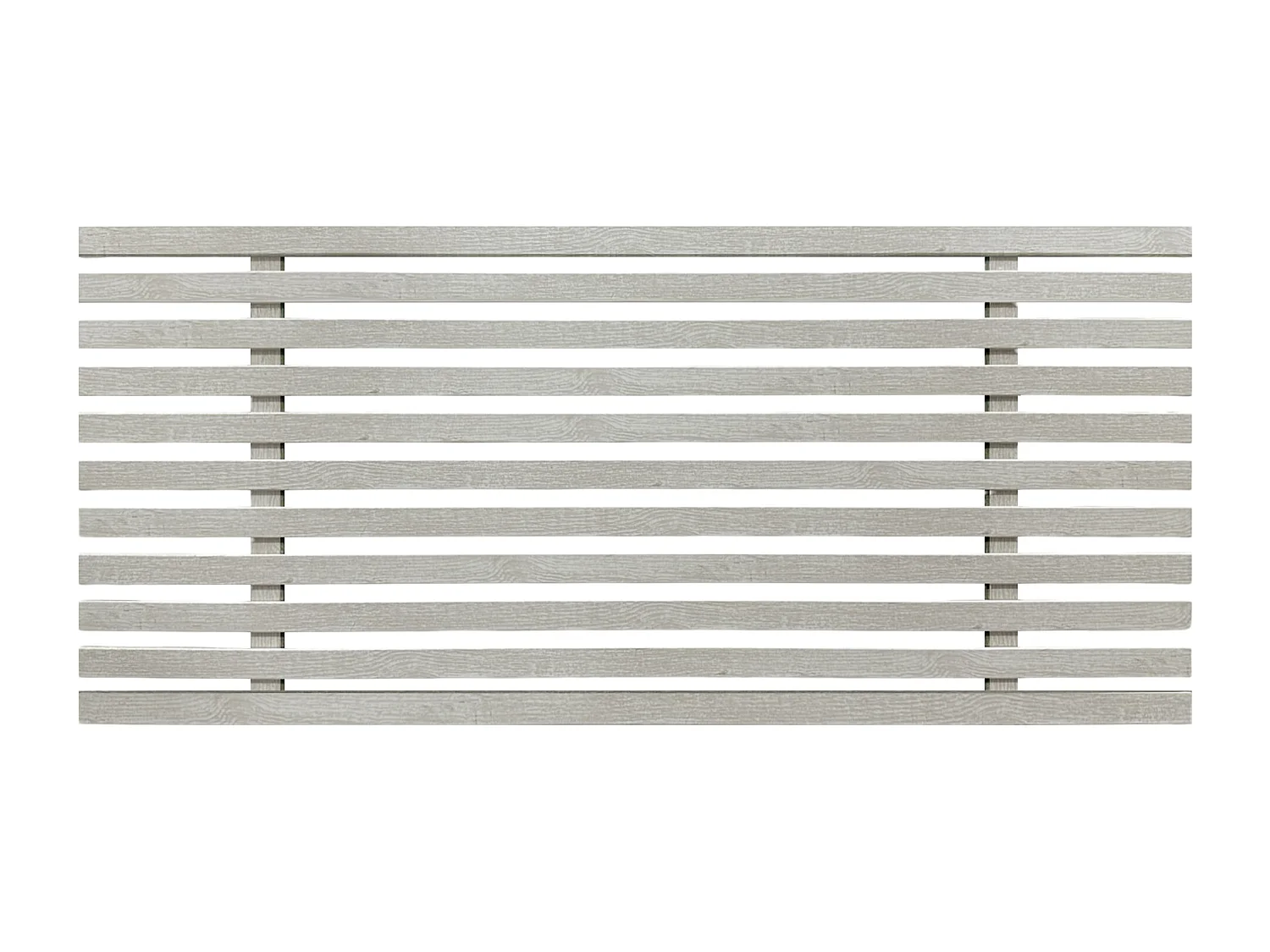 DHOME Recyceltes Holz-Kopfteil MDF Japanischer Stil 90x46cm Betten 80/90 - Weißes Holz