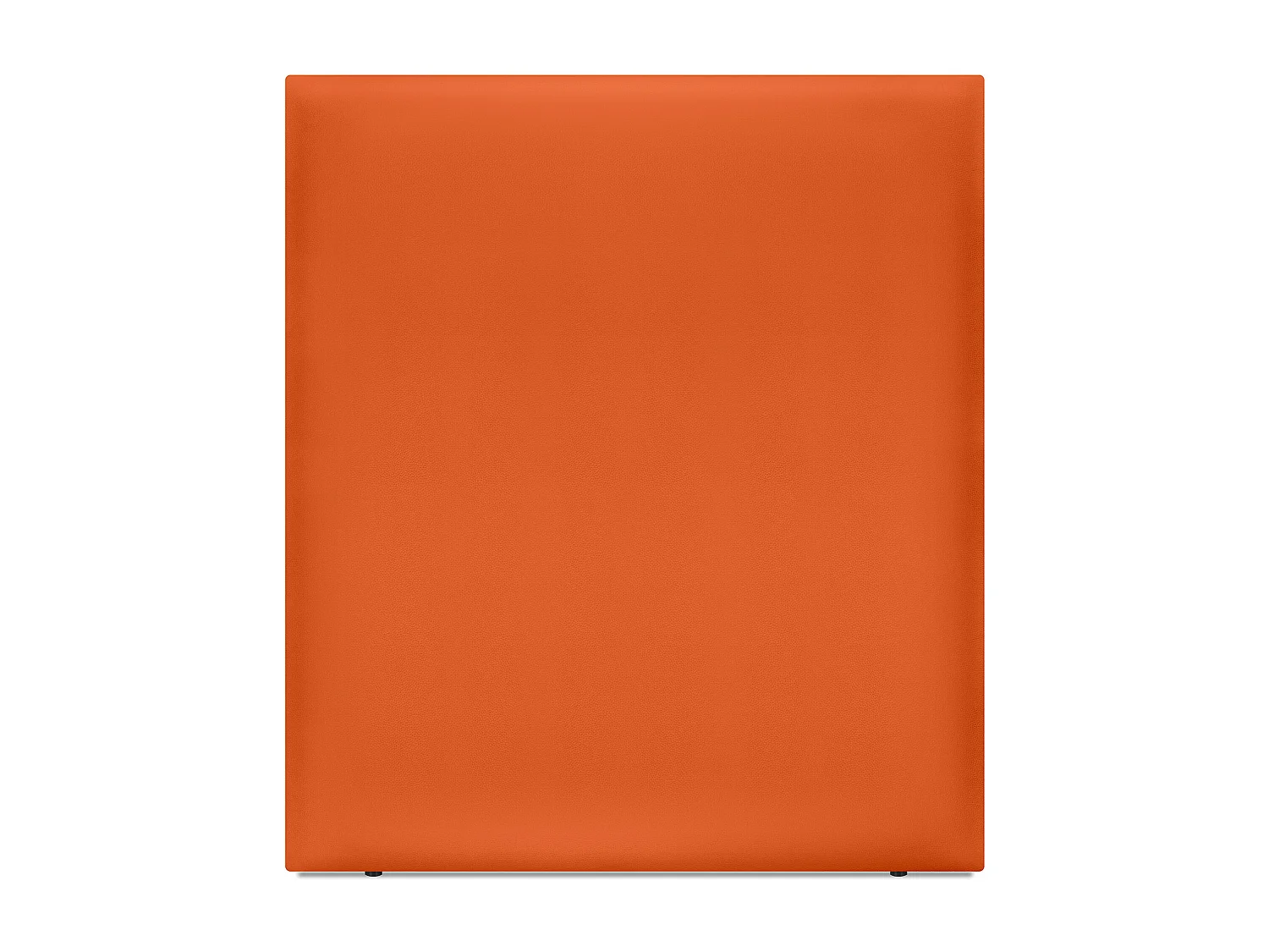 DHOME Cabeceira de  Couro sintético Liso Até o chão 105x120cm Camas 105 - Laranja