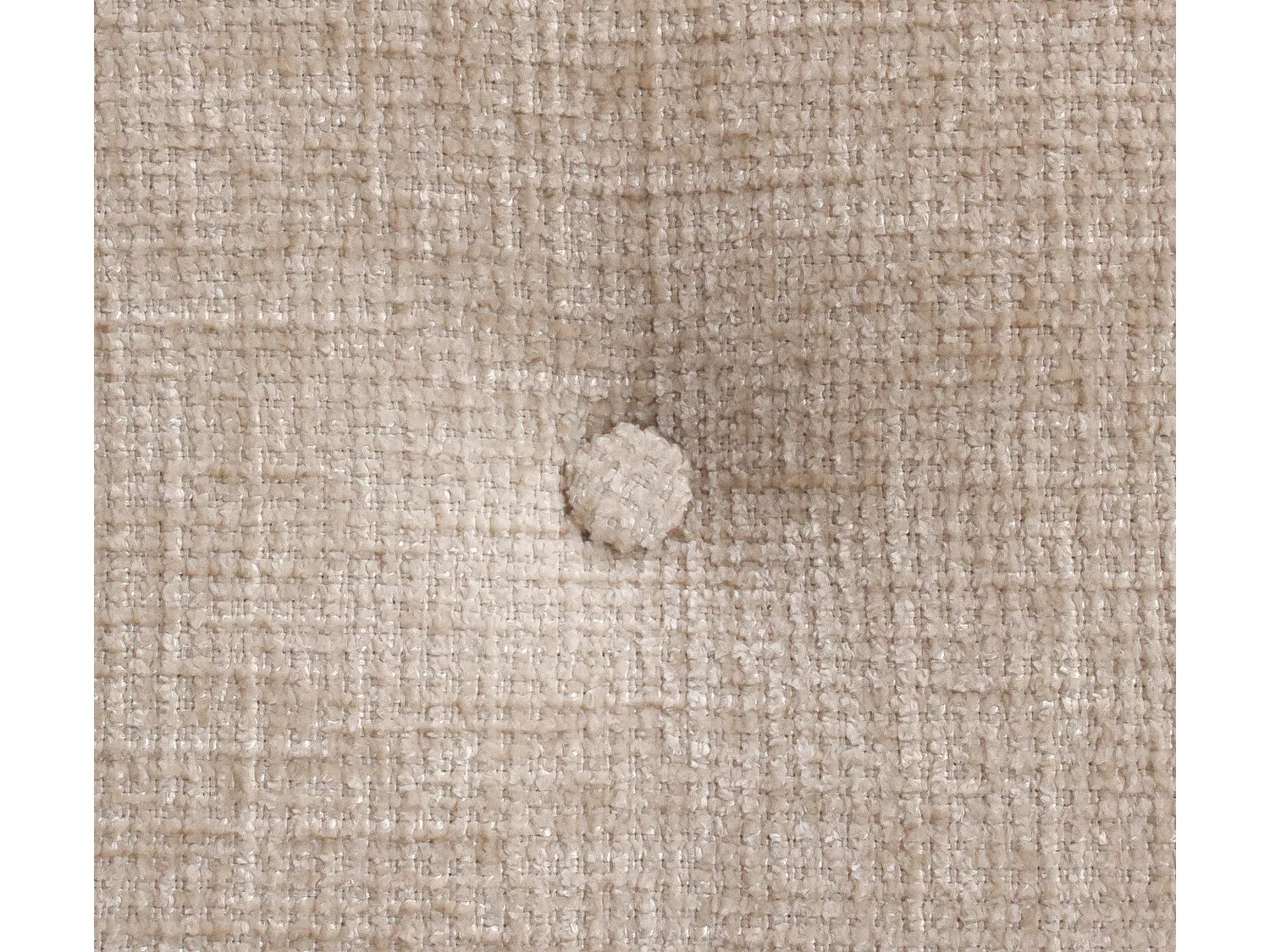 DHOME Tête de lit en laine naturelle avec Boutons 160x50cm Lits 150/160 - Beig