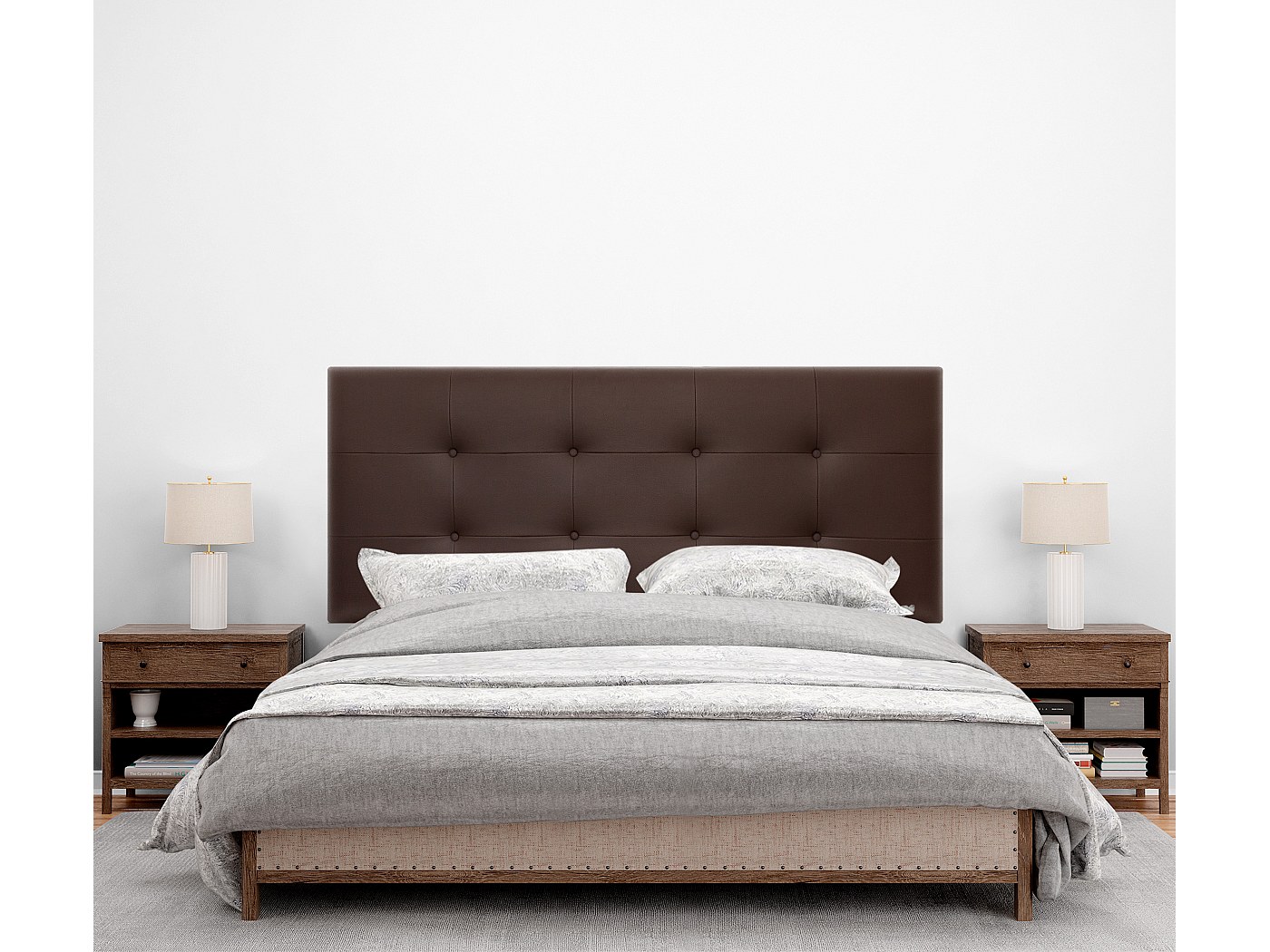 Montgomery Ward Emily Federa In Ciniglia King Size – Colore Cioccolato, Morbida, Con Frange, 91,4x50,8 Cm