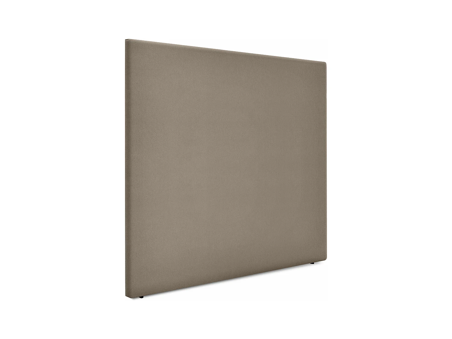 DHOME Cabecero de Tela Aqualine Liso Hasta el Suelo 135x120cm Camas 120/135 - Tierra