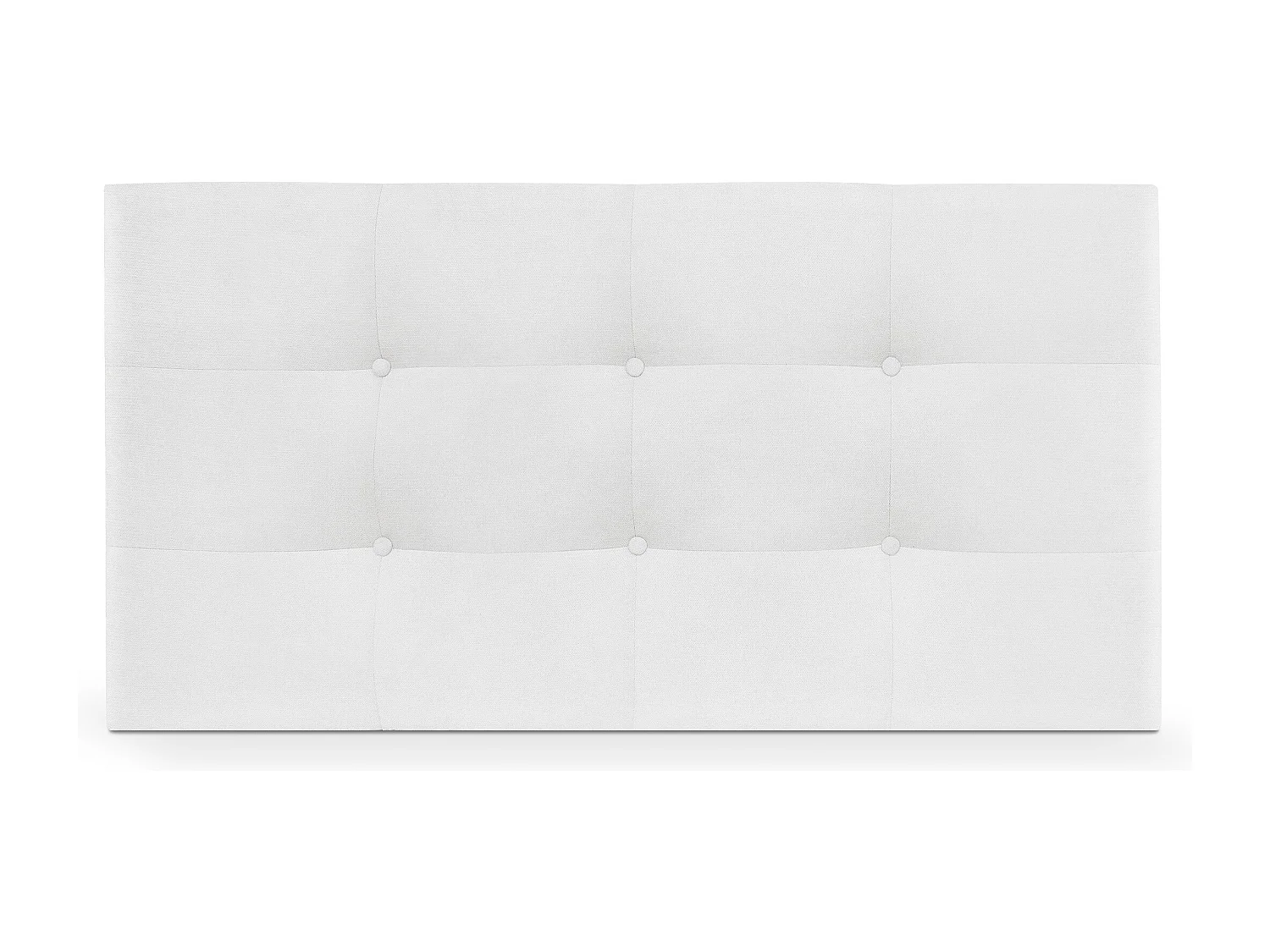 DHOME Hoofdeinde van Aqualine-stof glad tot op de vloer 135x120cm Bedden 120/135 - Lila