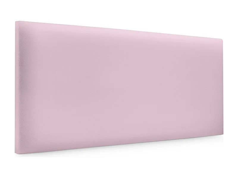 DHOME Kopfteil aus glattem Kunstleder 90x50cm Betten 80/90 - Rosa