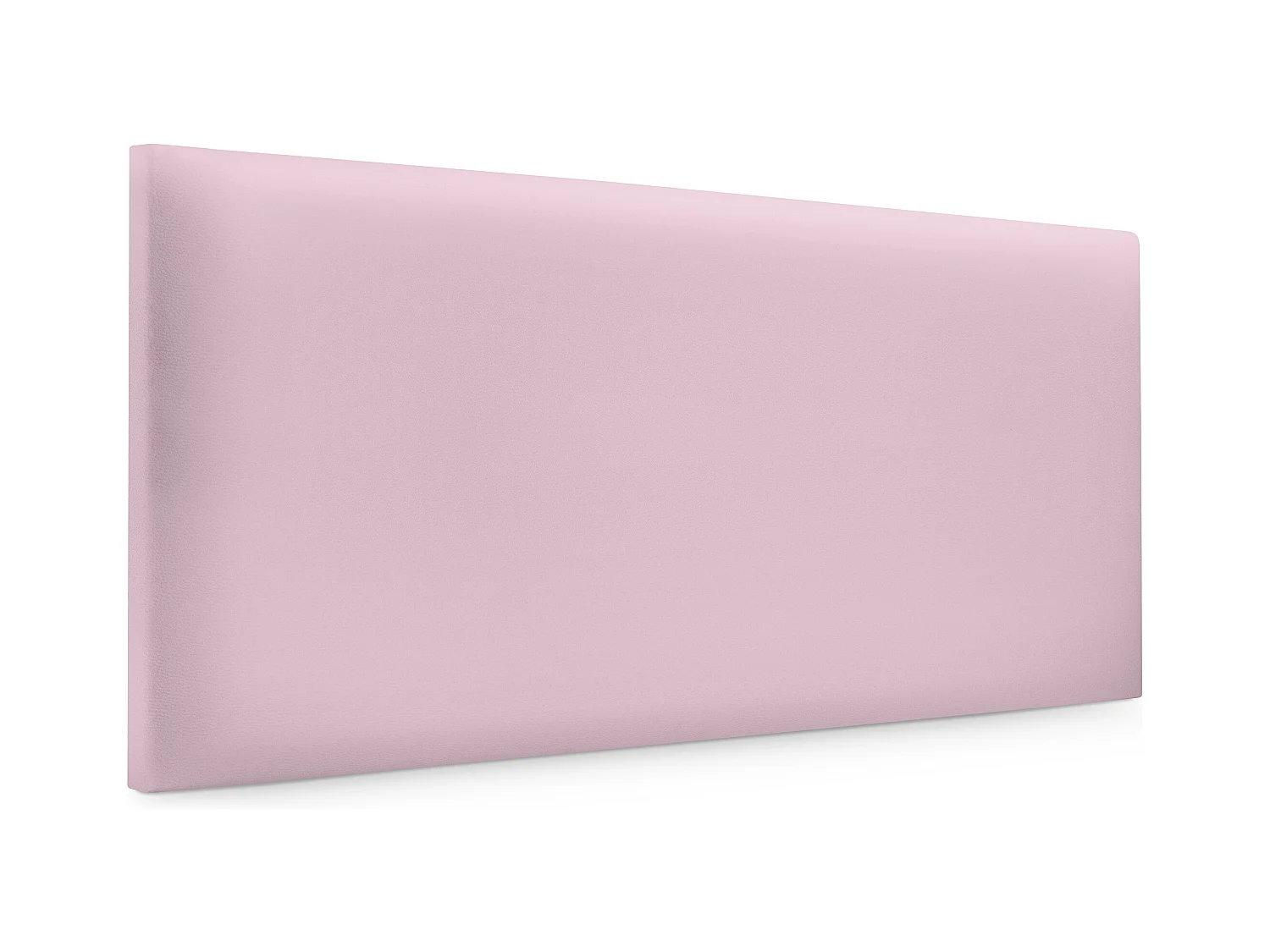 DHOME Tête de lit simili cuir lisse 90x50cm Lits 80/90 - Rose