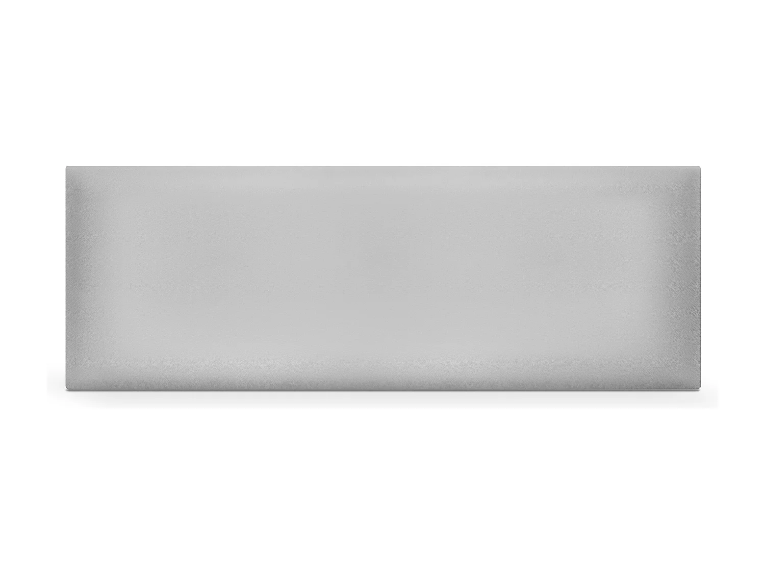 DHOME Tête de lit simili cuir lisse 160x50cm Lits 150/160 - Gris clair